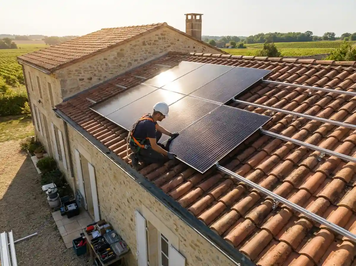 Installation de Panneaux Solaires Martillac
