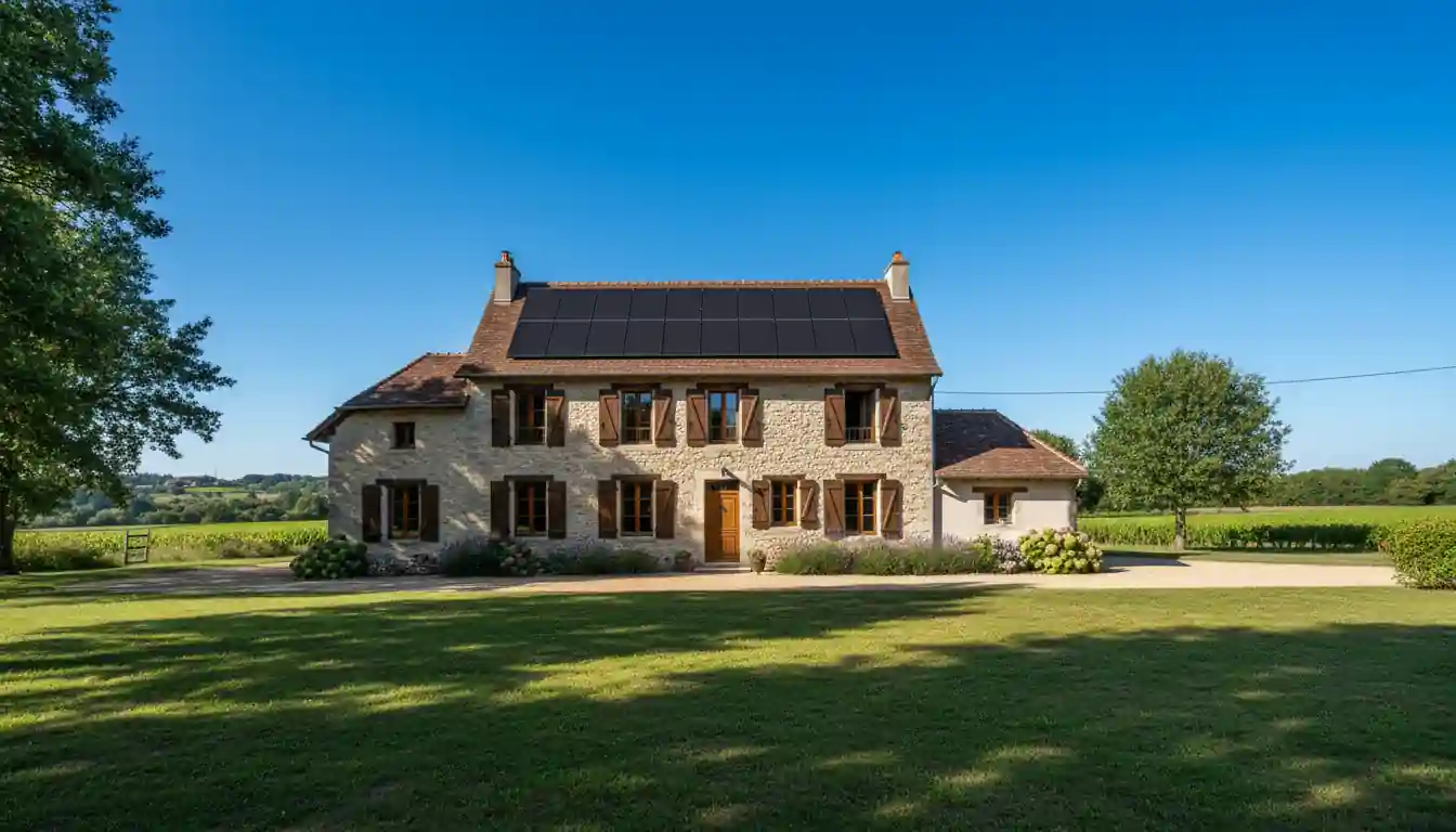 Installation de Panneaux Solaires à Martillac, La Tuilerie